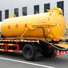 TRI RING Yellow Sewage Suction Truck
