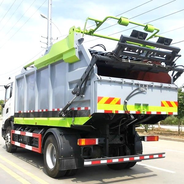 Dongfeng Tianjin 14 Cubic Meters Non-leakage Compression Garbage Truck