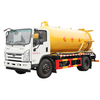 TRI RING Yellow Sewage Suction Truck