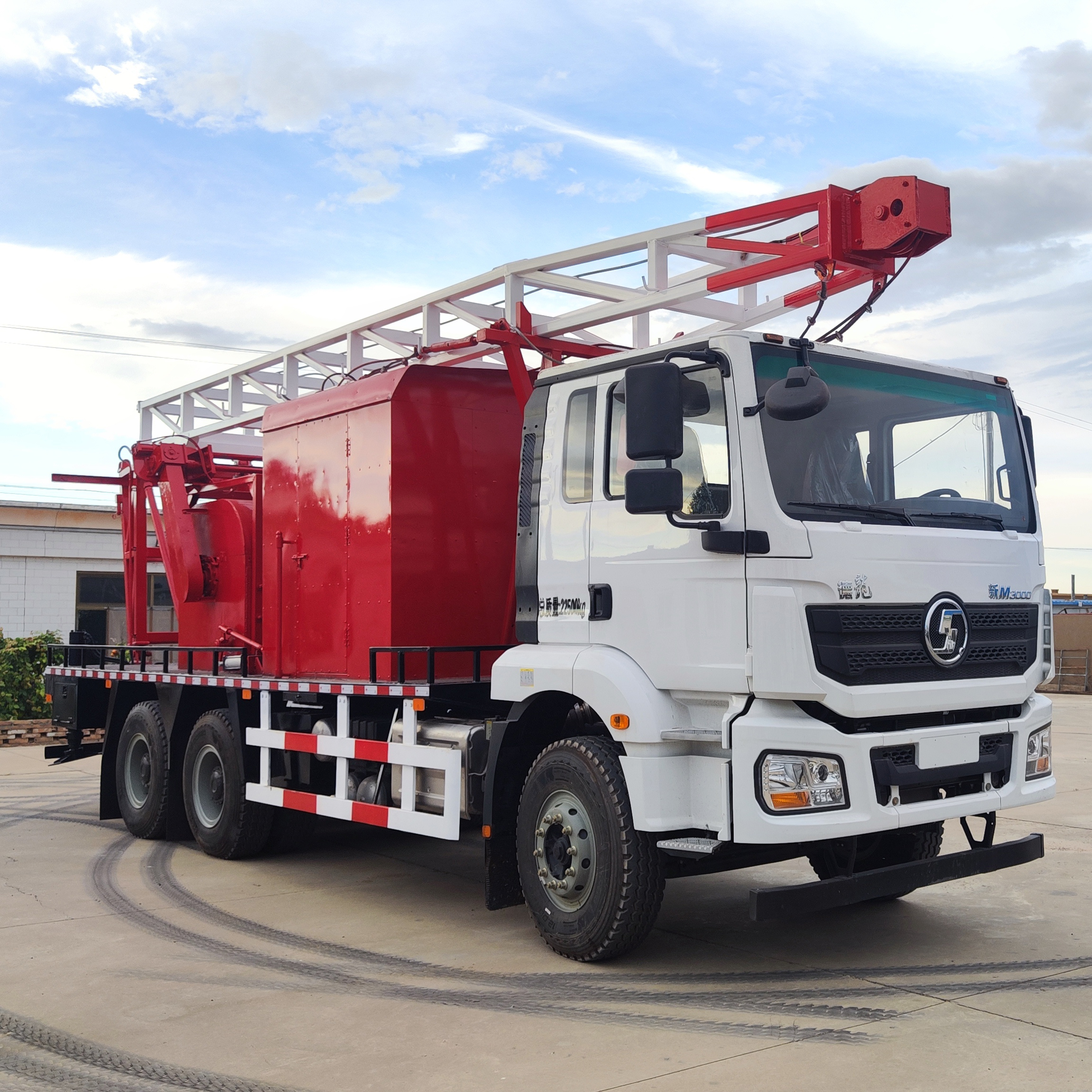 Shacman M3000 6X4 Oilfield Specialized Oil Extraction Truck