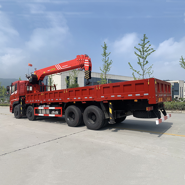 Sany Palfinger SPS35000 Sany Truck-Mounted Crane with Dongfeng 8X4 Chassis