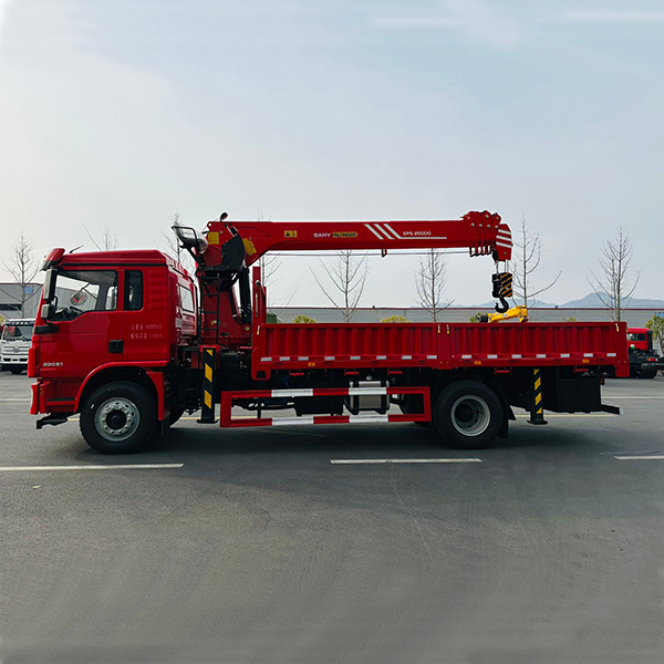 Sany Palfinger SPS20000 Sany Truck-Mounted Crane with Shacman 4X2 Chassis