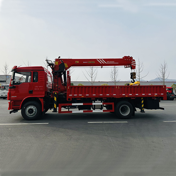 Sany Palfinger SPS20000 Sany Truck-Mounted Crane with Shacman 4X2 Chassis