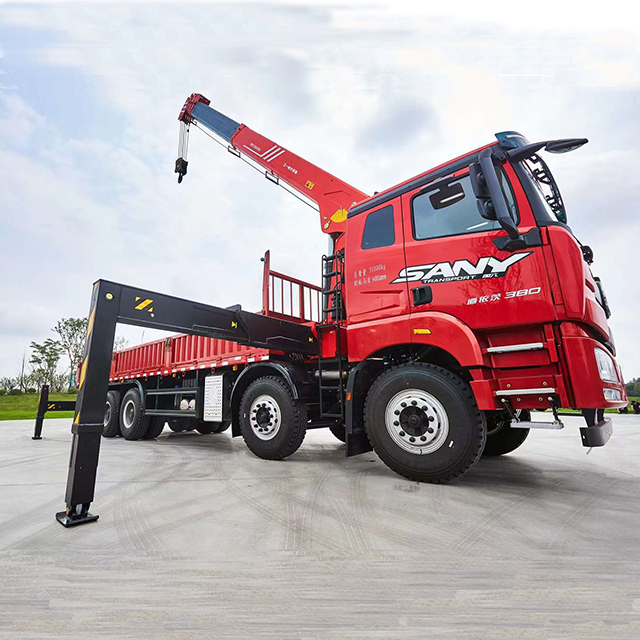 Sany Palfinger SPS35000 Sany Truck-Mounted Crane with Sany 8X4 Chassis