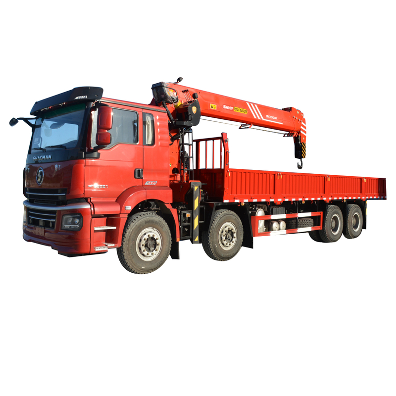 Sany Palfinger SPS35000 Sany Truck-Mounted Crane with Shacman 8X4 Chassis