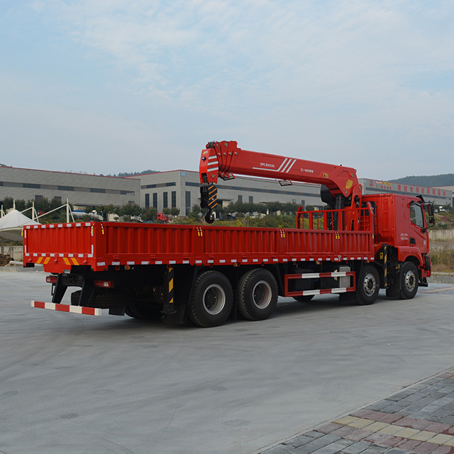 Sany Palfinger SPS35000 Sany Truck-Mounted Crane with SAICMOTOR Genhoo 8X4 Chassis
