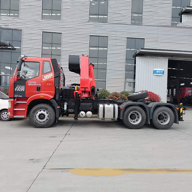 Sany Palfinger Knuckleboom Crane SPK32080 Sany Truck-Mounted Crane with FAW 6X4 Chassis