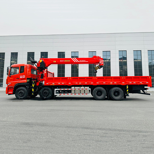 Sany Palfinger SPS35000 Sany Truck-Mounted Crane with Dongfeng 8X4 Chassis