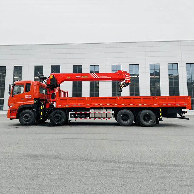 Sany Palfinger SPS35000 Sany Truck-Mounted Crane with Dongfeng 8X4 Chassis