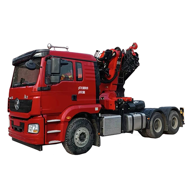 Sany Palfinger Knuckleboom Crane SPK50002 Sany Truck-Mounted Crane with Shacman 6X4 Chassis