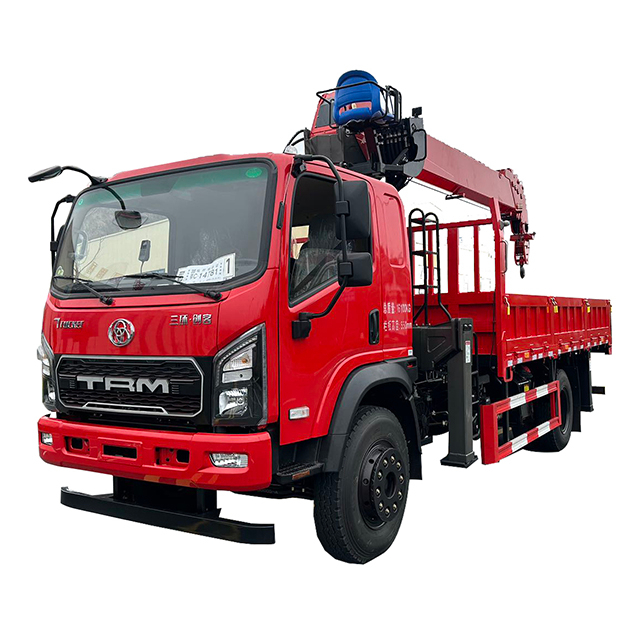 Xinfeigong SQS200-5 Sany Truck-Mounted Crane with Tri-ring Trucker 4X2 Chassis