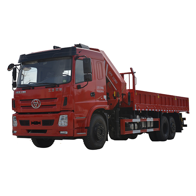 Sany Palfinger Knuckleboom Crane SPK32080 Sany Truck-Mounted Crane with Tri-ring 6X2 Chassis