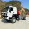 Sany Palfinger Knuckleboom Crane SPK15500 Sany Truck-Mounted Crane with Howo 4X4 Chassis