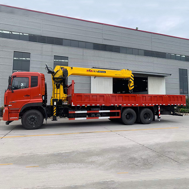 HYVA HST14 E4 Telescopic Crane with Dongfeng 6X4 Chassis