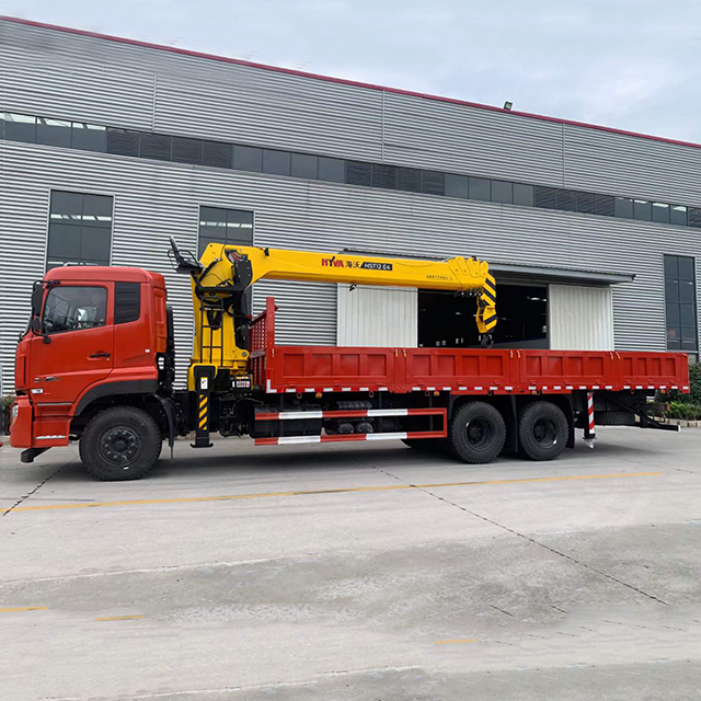 HYVA HST14 E4 Telescopic Crane with Dongfeng 6X4 Chassis