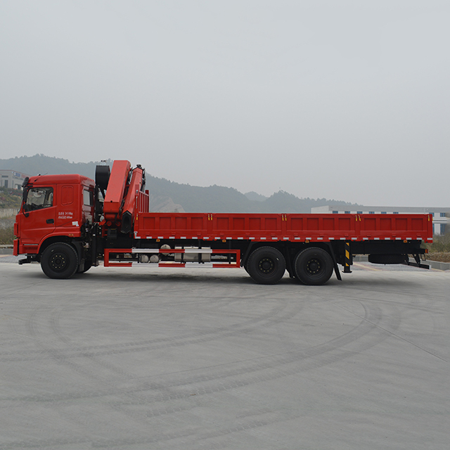 Sany Palfinger Knuckleboom Crane SPK38502 Sany Truck-Mounted Crane with Tri-ring Haolong 6X4 Chassis
