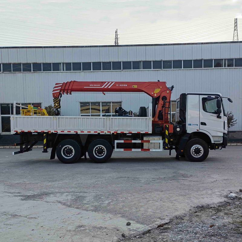Sany Palfinger SPS35000 Sany Truck-Mounted Crane with Beiben 6X6 AWD Chassis