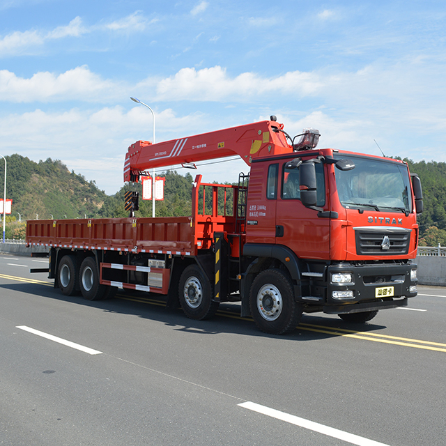 Sany Palfinger SPS35000 Sany Truck-Mounted Crane with Howo SITRAK 8X4 Chassis