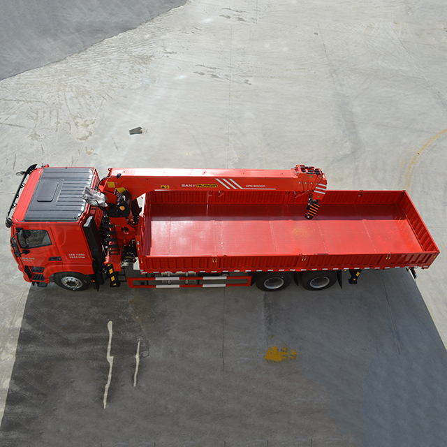 Sany Palfinger Knuckleboom Crane SPK32080 Sany Truck-Mounted Crane with Tri-ring 6X2 Chassis
