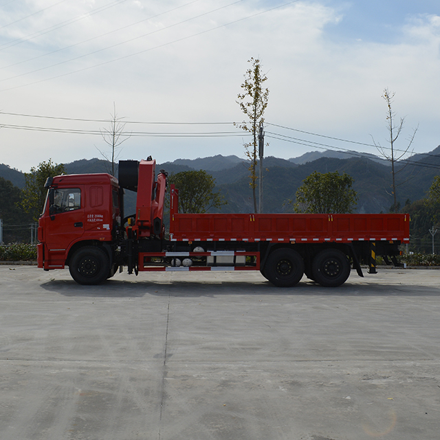 Sany Palfinger Knuckleboom Crane SPK32080 Sany Truck-Mounted Crane with Tri-ring 6X2 Chassis