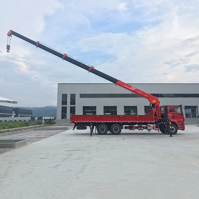 Sany Palfinger SPS35000 Sany Truck-Mounted Crane with Shacman 6X4 Chassis