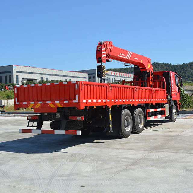 Sany Palfinger SPS35000 Sany Truck-Mounted Crane with SAICMOTOR Genlyon 6X4 Chassis