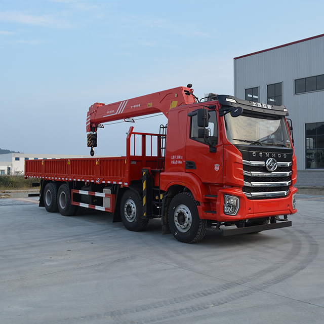 Sany Palfinger SPS35000 Sany Truck-Mounted Crane with SAICMOTOR Genhoo 8X4 Chassis
