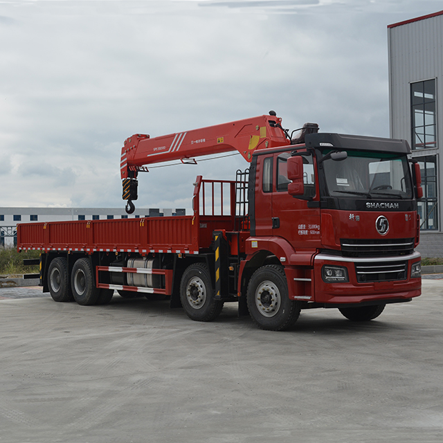 Sany Palfinger SPS35000 Sany Truck-Mounted Crane with Shacman 8X4 Chassis