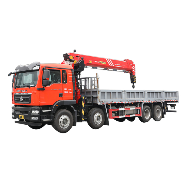 Sany Palfinger SPS35000 Sany Truck-Mounted Crane with Howo SITRAK 8X4 Chassis