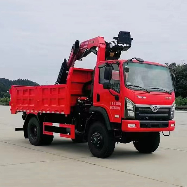 Sany Palfinger SPK10000 Sany Truck-Mounted Crane with Tri-ring 4X4 Chassis