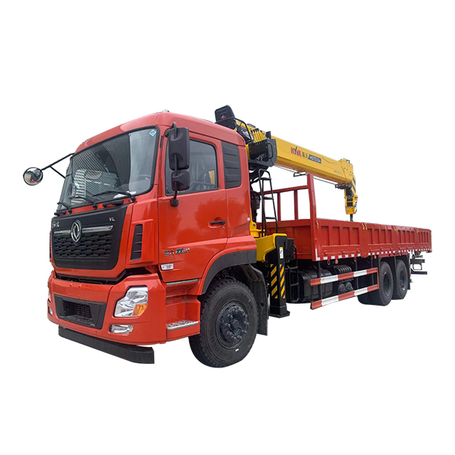 HYVA HST14 E4 Telescopic Crane with Dongfeng 6X4 Chassis