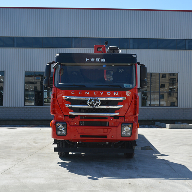 Sany Palfinger SPS35000 Sany Truck-Mounted Crane with SAICMOTOR Genlyon 6X4 Chassis
