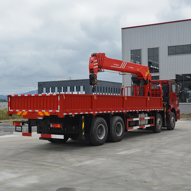 Sany Palfinger SPS35000 Sany Truck-Mounted Crane with Shacman 8X4 Chassis
