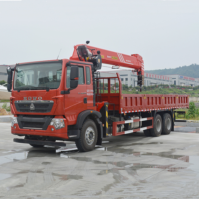 Sany Palfinger SPS35000 Sany Truck-Mounted Crane with Howo 6X4 Chassis