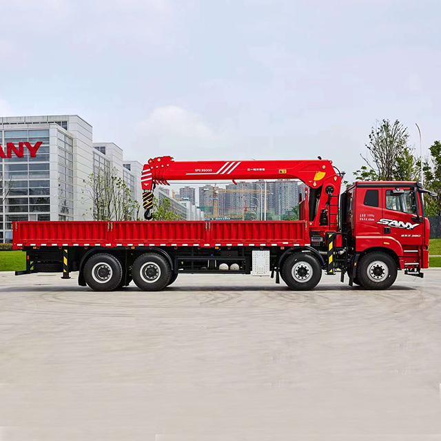 Sany Palfinger SPS35000 Sany Truck-Mounted Crane with Sany 8X4 Chassis