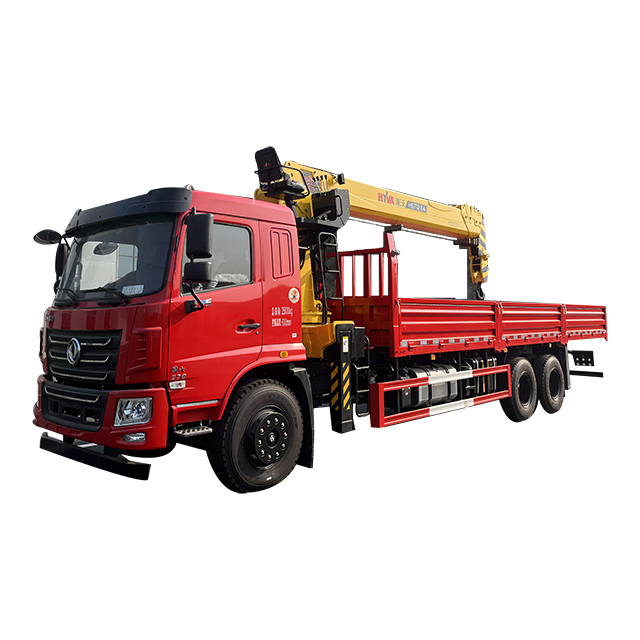 HYVA HST12 E4 Telescopic Crane with Dongfeng 6X4 Chassis