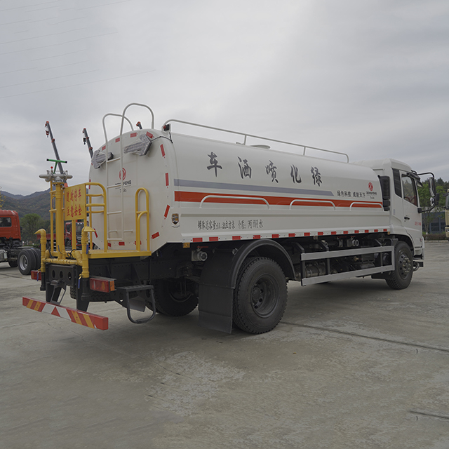 Dongfeng Tianjin chassis 11-15Ton 4X2 Acetone Water Spray Truck