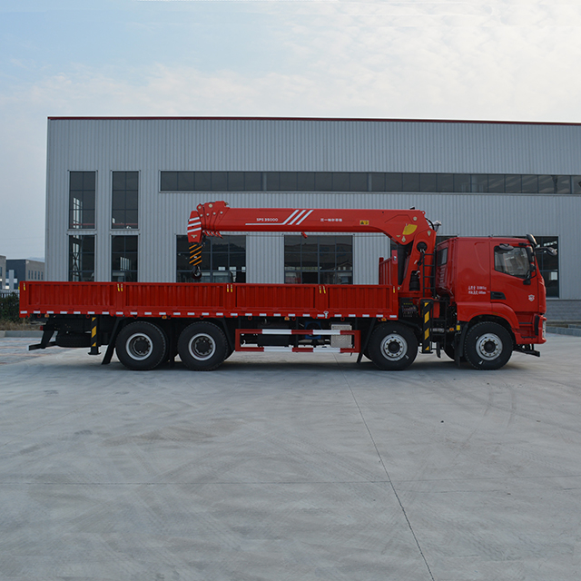 Sany Palfinger SPS35000 Sany Truck-Mounted Crane with SAICMOTOR Genhoo 8X4 Chassis