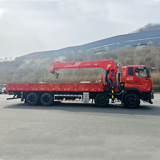 Sany Palfinger SPS30000 Sany Truck-Mounted Crane with Dongfeng 8X4 Chassis