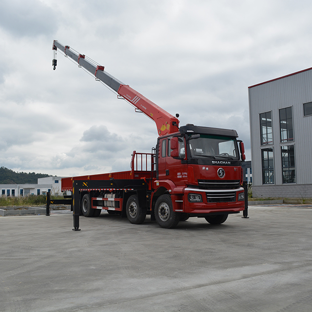 Sany Palfinger SPS35000 Sany Truck-Mounted Crane with Shacman 8X4 Chassis