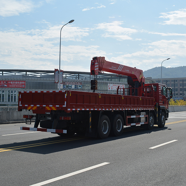 Sany Palfinger SPS35000 Sany Truck-Mounted Crane with Howo SITRAK 8X4 Chassis