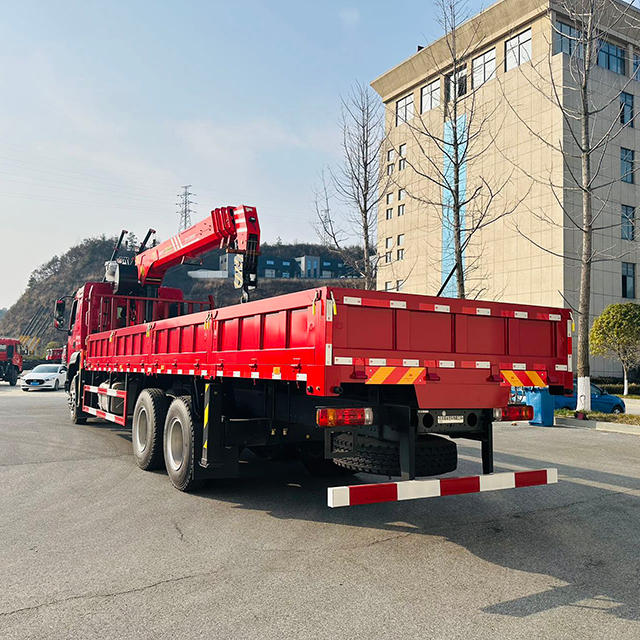 Sany Palfinger SPS35000 Sany Truck-Mounted Crane with Dongfeng 6X4 Chassis