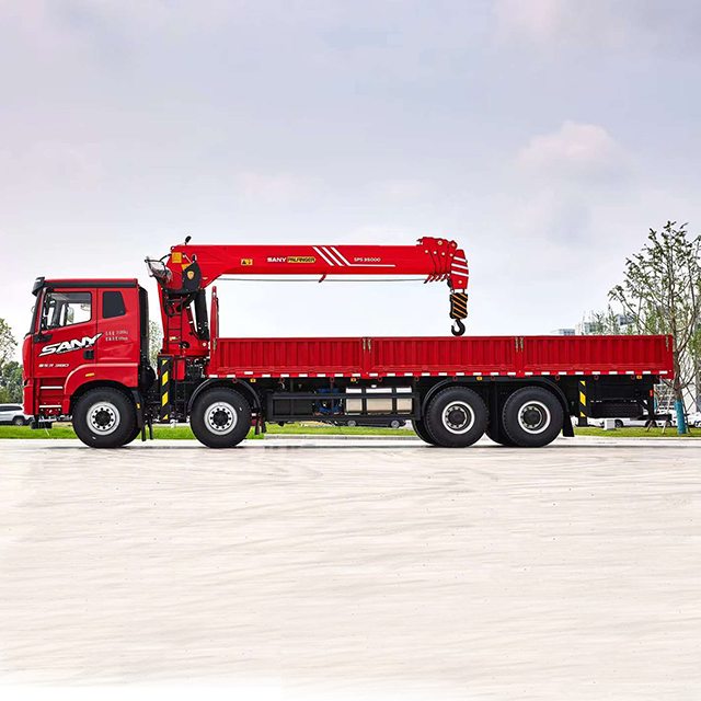 Sany Palfinger SPS35000 Sany Truck-Mounted Crane with Sany 8X4 Chassis