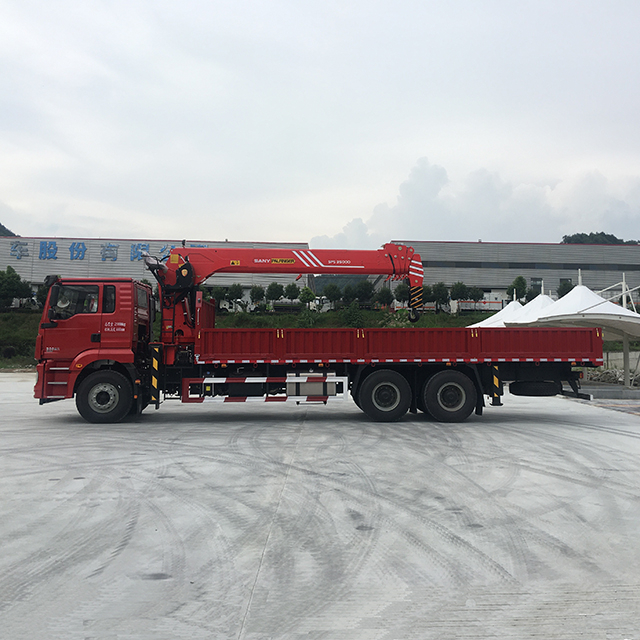 Sany Palfinger SPS35000 Sany Truck-Mounted Crane with Shacman 6X4 Chassis