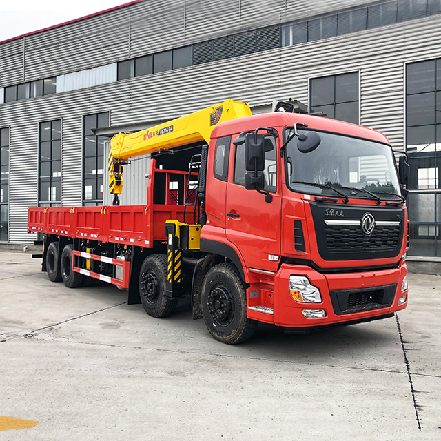 HYVA HST14 E4 Telescopic Crane with Dongfeng 6X4 Chassis