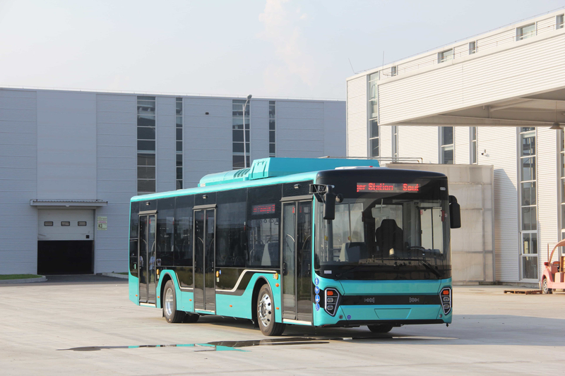 12-meter battery electric bus with a capacity of 80 passengers