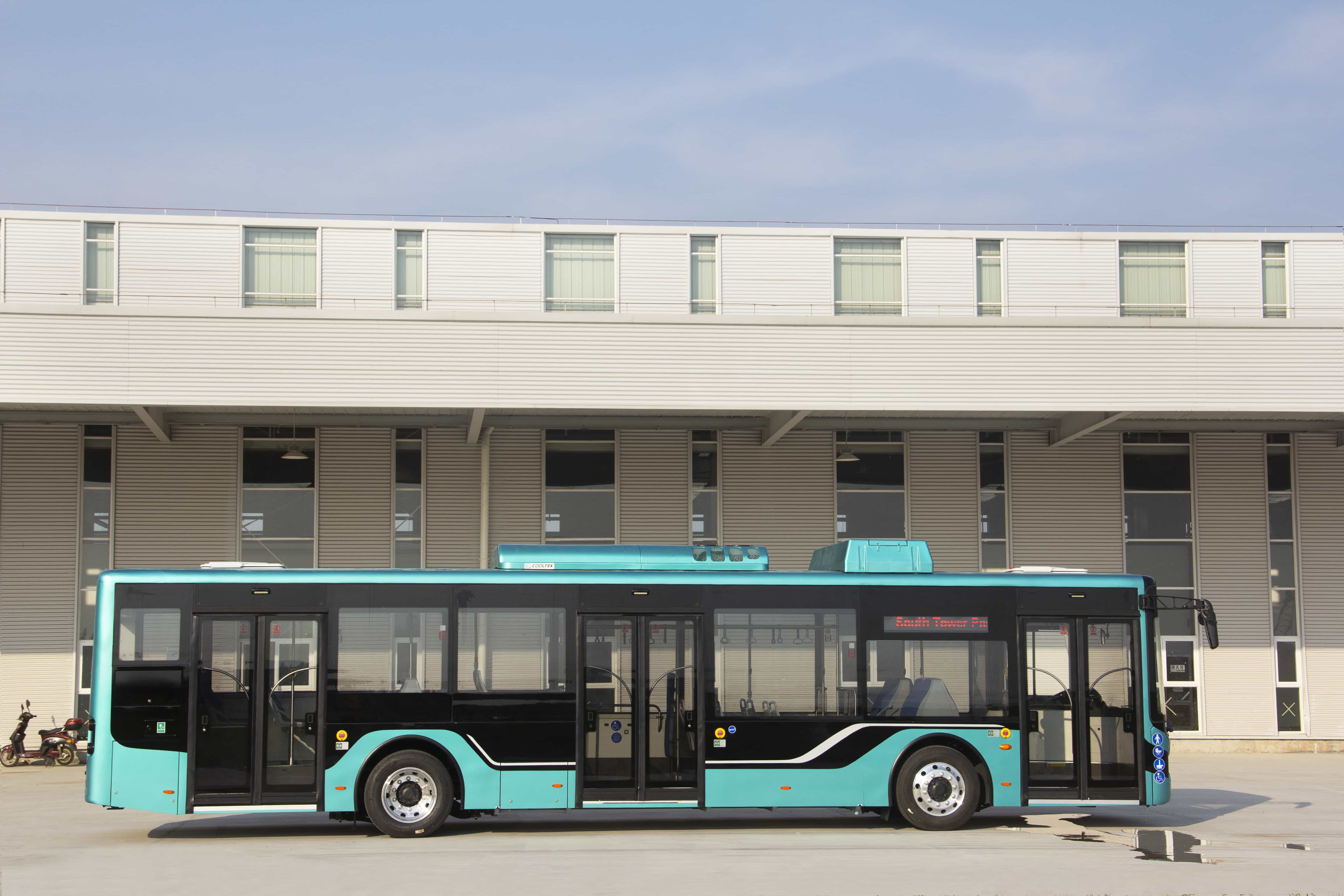 12-meter battery electric bus with a capacity of 80 passengers